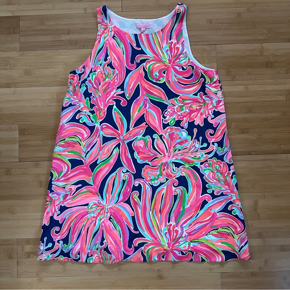 Lilly Pulitzer Jackie Shift Silk Dress NWT